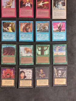 Lot 25 Beta Cards 1993 MTG Vintage old school magic !!! - Image 4
