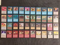 Huge Lot 40 Beta Cards NM EX LP PL P 1993 MTG Vintage old school magic !!! - Image 1