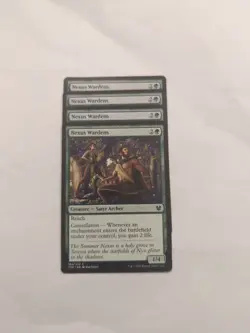 (4) Nexus Wardens *PLAYSET* Theros Beyond Death Regular NM MTG - Image 1