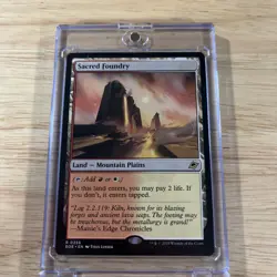 MtG Sacred Foundry 256 Edge of Eternities Regular NM - Image 1