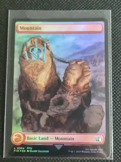 Mountain - #304 - Land - Foil - MTG: Final Fantasy - FIN - Image 1