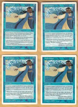 4x Hydroblast (Fifth Edition Core Set, Uncommon, English, 1997) MTG 4 5th - Image 1