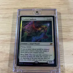 MTG Magic the Gathering Exalted Sunborn (15/426) Edge of Eternities NM FOIL - Image 1