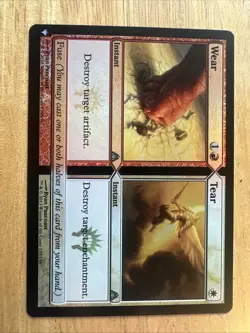 MTG English FOIL Magic Card Near Mint WEAR / TEAR from Mystery Booster - Image 1