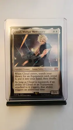 Cloud, Midgard Mercenary : MTG / Final Fantasy #0010 Mythic / NM - Image 1