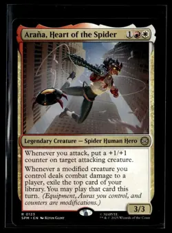 Arana, Heart Of The Spider - SPM - MTG - EN - NM - 0123 - Image 1