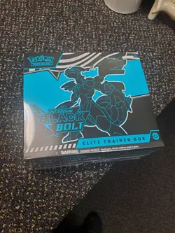 Pokemon TCG Scarlet & Violet Black Bolt ETB Factory Sealed Ships Fast and Safe - Image 1