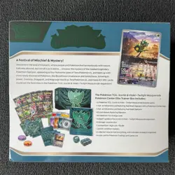 Scarlet & Violet Twilight Masquerade Pokemon Center Elite Trainer Box - Sealed - Image 2