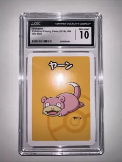 Old Maid Japanese Pokemon Center Red Back 2019 Promo - Slowpoke - Image 2