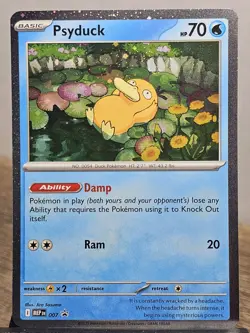 Pokemon TCG Psyduck MEP 007 Mega Evolution Pokemon Blister Promo - Image 2
