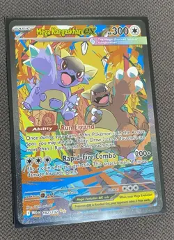 Pokemon Mega Evolution #182/132 Mega Kangaskhan ex Special Illustration RARE - Image 1