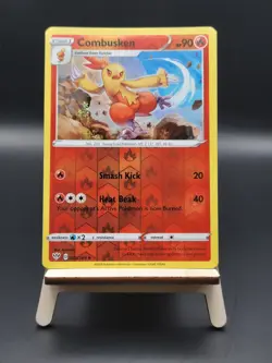 Combusken - 023/189 - Reverse Holo - Pokemon Sword & Shield: Darkness Ablaze - Image 1