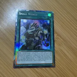 Yugioh! Small World RA01-EN067 Collector's Rare 1st Edition NM - Image 1