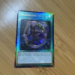 Yugioh! Magicalized Fusion RA01-EN058 Ultimate Rare 1st Edition NM - Image 1