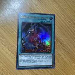 Yugioh! Original Sinful Spoils - Snake-Eye AGOV-EN057 Ultra Rare 1st Edition NM - Image 1