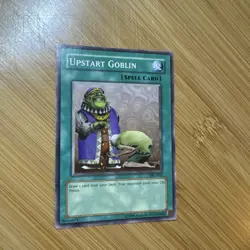 Yugioh! Upstart Goblin SRL-033 Common Unlimited NM - Image 1