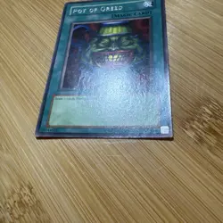 Yugioh! Pot of Greed LOB-119 Rare Unlimited HP - Image 2