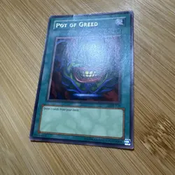 Yugioh! Pot of Greed LOB-119 Rare Unlimited HP - Image 3