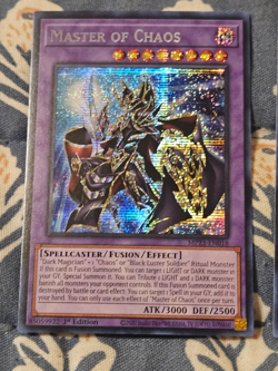 Master of Chaos MP23-EN018 1st Edition Prismatic Secret Rare Yugioh - Image 1