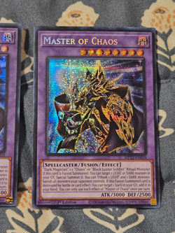 Master of Chaos MP23-EN018 1st Edition Prismatic Secret Rare Yugioh - Image 3