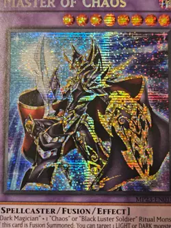 Master of Chaos MP23-EN018 1st Edition Prismatic Secret Rare Yugioh - Image 4