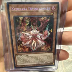 Yugioh Kurikara Divincarnate 1st Edition Secret Rare BLTR-EN079 - Image 2