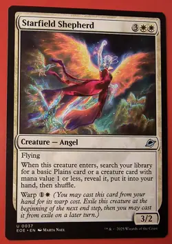 MTG, EDGE OF ETERNITIES *STARFIELD SHEPHERD* #0037, UNCOMMON, REGULAR, EOE - Image 1