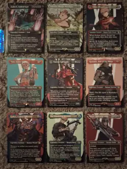 Lot Of Magic the Gathering Final Fantasy 182 Cards (24 Mythic & 158) - Image 1