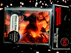 GirlGames - ULTRA PRO STANDARD DECK PROTECTOR CARD SLEEVES D&D 100+ MTG BOX EDH - Image 2