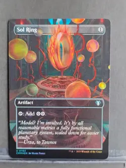 Sol Ring (Borderless); Foil; Commander Masters - Image 1