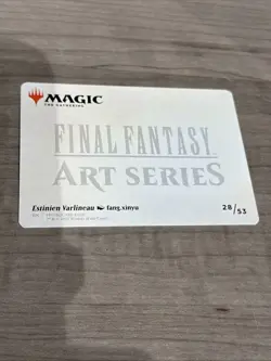 Estinien Varlineau Gold-Stamped Art Card 28/53 - FINAL FANTASY MTG - Image 2