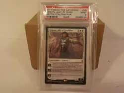 E A510 Magic The Gathering Gideon Ally of Zendikar Battle for Zendikar PSA 9 - Image 1