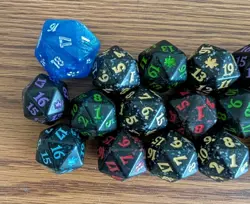 MTG 20-SIDED LIFE COUNTER DICE COMPLETE SET of 20 Bloomburrow BLB - Image 2