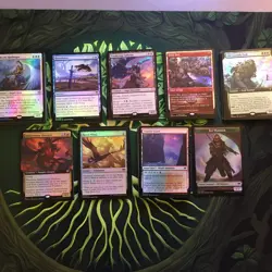 Magic the Gathering (Lot of 165) Kaldheim Lot Foils Rares Tokens + More - Image 2