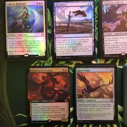 Magic the Gathering (Lot of 165) Kaldheim Lot Foils Rares Tokens + More - Image 3