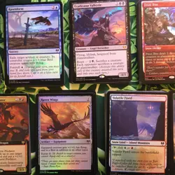 Magic the Gathering (Lot of 165) Kaldheim Lot Foils Rares Tokens + More - Image 4