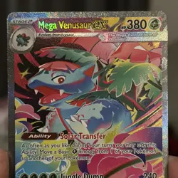 Pokemon Mega Evolution Lot of 2 Mega Venusaur ex SIR #177 & Bulbasaur IR #133 NM - Image 3