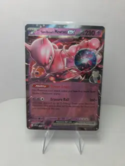 Pokemon Team Rocket's Mewtwo Ex 216 Black Star Promo - Image 1