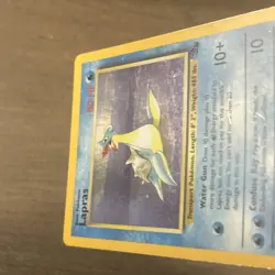 Pokemon Lapras 10/62 Fossil Unlimited Holo Vintage WOTC MP - Image 5