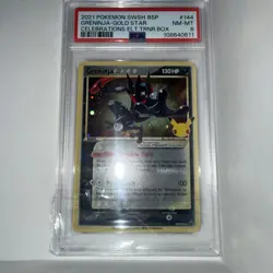 2019-2023 Pokemon SWSH Black Star Promos Greninja #SWSH144 PSA 8 - Image 1