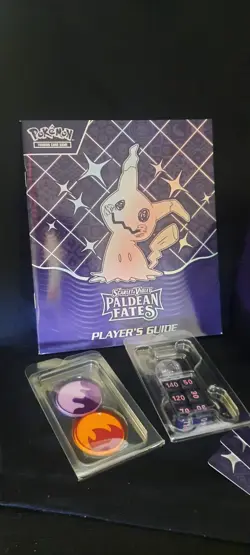 Pokemon Paldean Fates Empty ETB W/ Accessories - No Booster Packs Or Promo - Image 2
