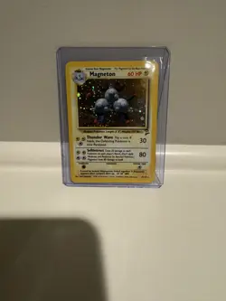 Magneton Holo - Base Set 2 - 9/130 - Vintage WOTC Pokemon Card 2000 - Image 1