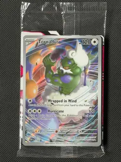 Tornadus SVP 210 Promo Pokemon Card Black Star Promo SEALED - Image 1