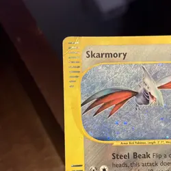 Pokemon TCG Skarmory 27/165 Holo Rare - Expedition Base Set - Played Condition - Image 2
