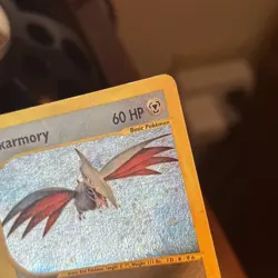 Pokemon TCG Skarmory 27/165 Holo Rare - Expedition Base Set - Played Condition - Image 3