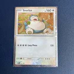 Snorlax 122 Black Star Promo, Cosmic Holo, Twilight Masquerade, Pokemon TCG - Image 1
