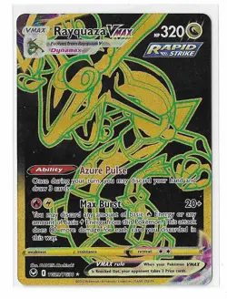 Rayquaza VMAX TG29/TG30 Silver Tempest Trainer Gallery Secret Rare Pokemon NM - Image 1