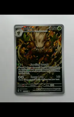 Pokemon Cards Shiftry 163/162 Illustration Rare Temporal Forces - Image 1