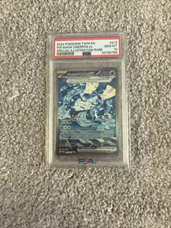 2024 Pokemon TCG #213 WS Mask Ogerpon ex Special Illustration Rare PSA 10 - Image 1