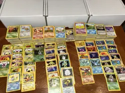 Pokemon Bulk lot Over 1000 Cards WOTC Mixed With Holos And Rares - Image 1